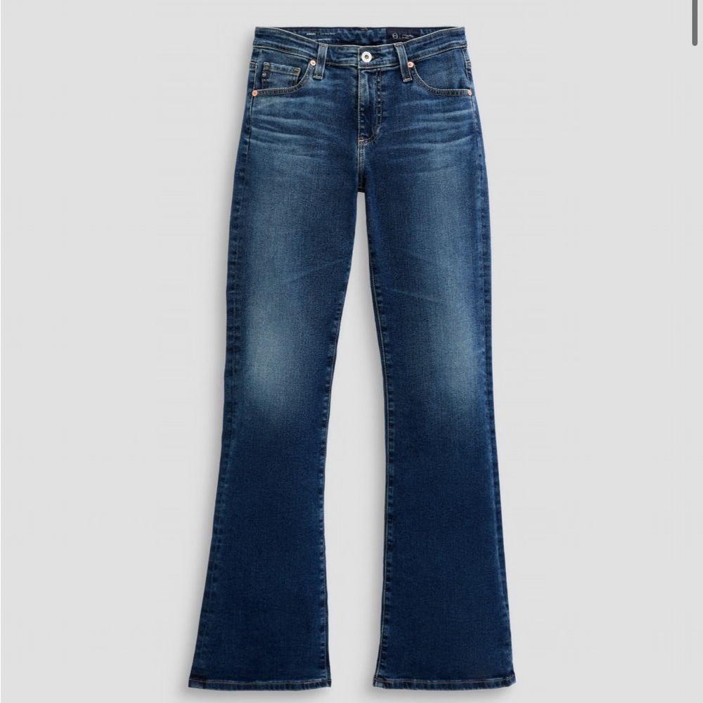 Ag Adriano Goldschmied Women's Boot Cut Jeans - Dark Blue Wash